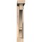 Ekena Millwork Balboa Block Smooth Bracket w/ Offset Brace, Douglas Fir, 3 1/2"W x 20"D x 20"H BKT0402X20X20BOA05SDF - alternate 3